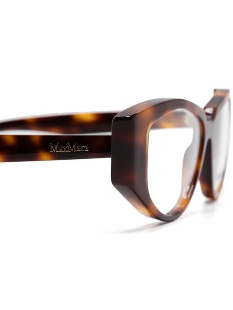 Max Mara Eyewear cat-eye frame glasses - Brown - zdjęcie produktu nr 2