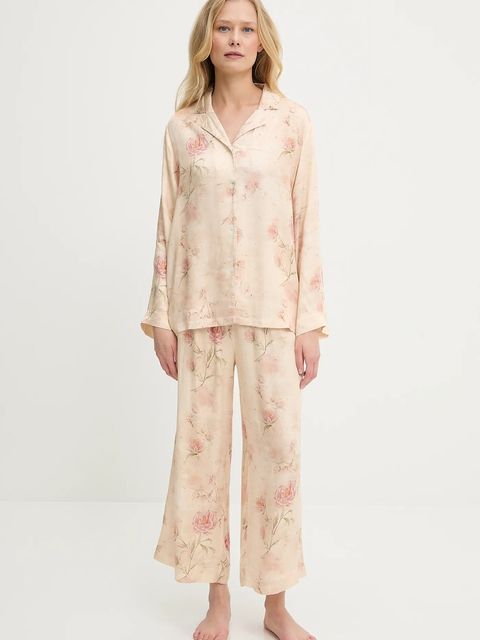 Answear.LAB piżama damska kolor różowy