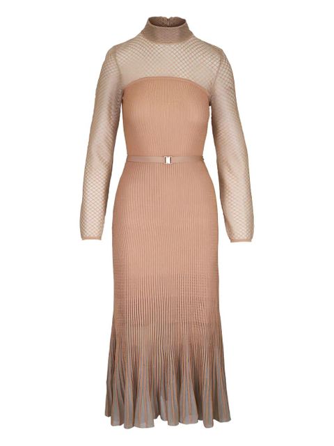 ZIMMERMANN hypnotic two-tone dress - Neutrals - zdjęcie produktu nr 1