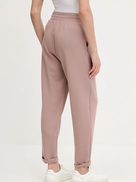 BOSS spodnie lounge damskie kolor brązowy gładkie 50545648 - zdjęcie produktu nr 2