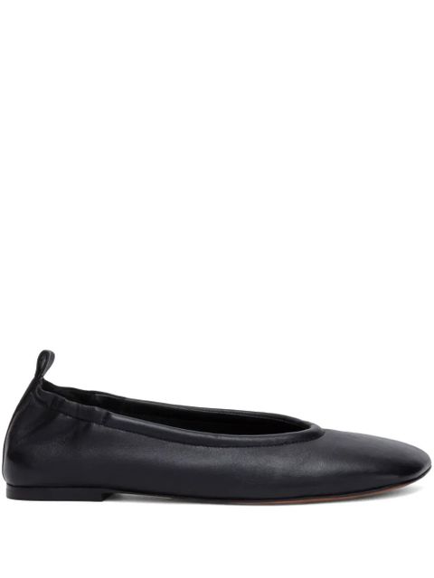 3.1 Phillip Lim ID leather ballerina shoes - Black - zdjęcie produktu nr 1