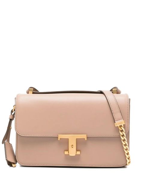 Tod's Mini Cat leather crossbody bag - Neutrals - zdjęcie produktu nr 1