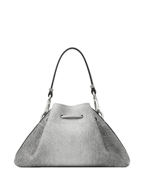 Jimmy Choo small Cinch drawstring shoulder bag - Grey - zdjęcie produktu nr 2