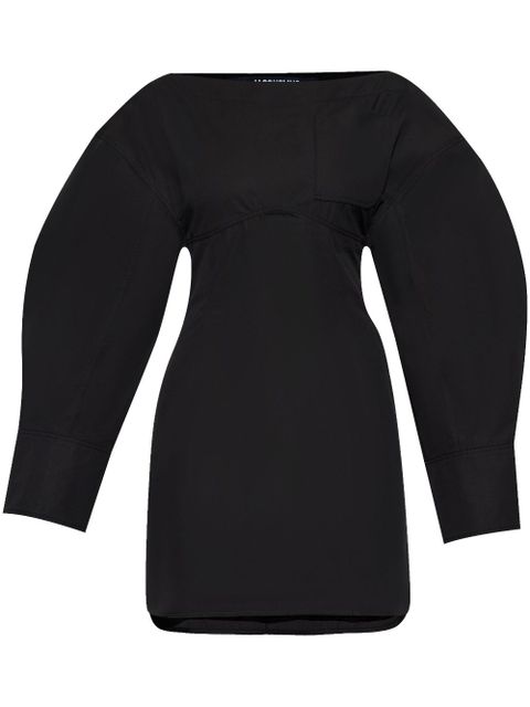 Jacquemus La robe chemise Casaco dress - Black - zdjęcie produktu nr 1