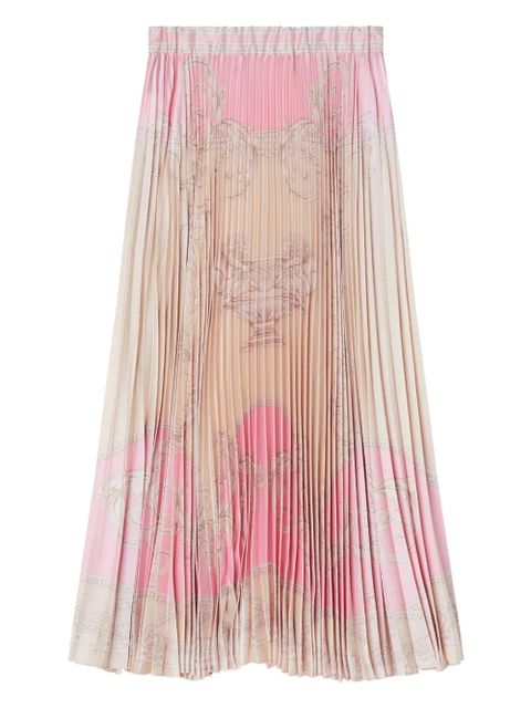 Versace La Coupe des Dieux pleated midi skirt - Neutrals - zdjęcie produktu nr 2