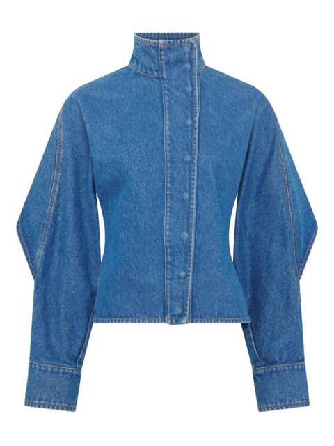Marine Serre Moon Laser denim shirt - Blue - zdjęcie produktu nr 1