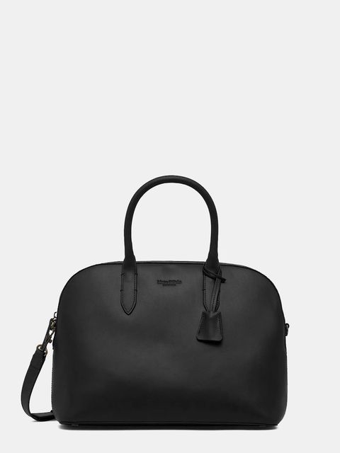 Marc O'Polo torebka skórzana kolor czarny 5000009167 - zdjęcie produktu nr 1