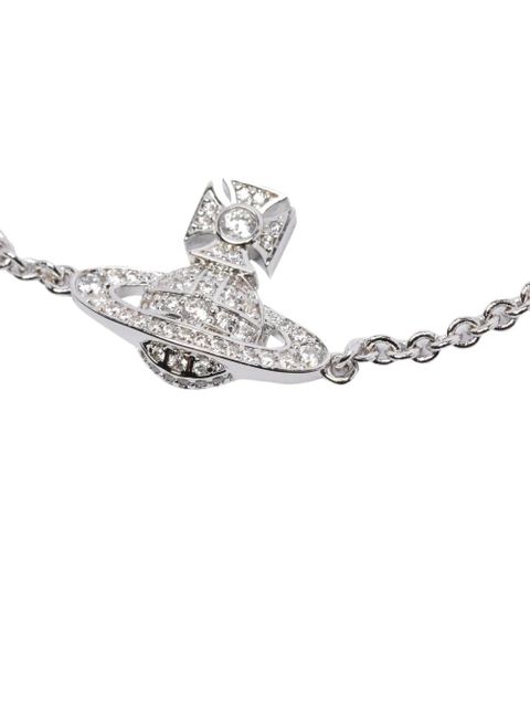 Vivienne Westwood Orb-logo bracelet - Silver - zdjęcie produktu nr 2