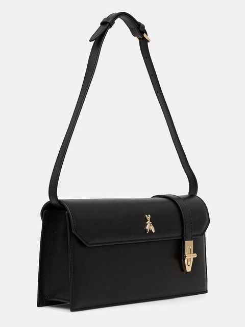 Patrizia Pepe torebka skórzana kolor czarny 8B0327 L061 - zdjęcie produktu nr 2