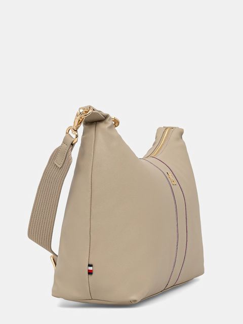 Tommy Hilfiger torebka kolor beżowy AW0AW18000
