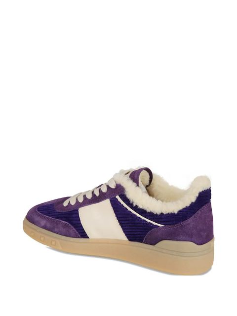 Valentino Garavani Upvillage lace-up V-logo sneakers - Purple