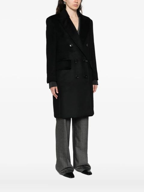 Max Mara double-breasted coat - Black