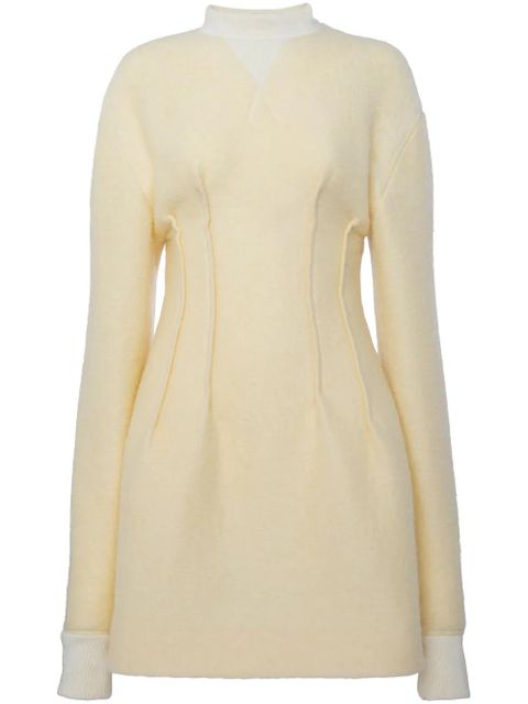 JW Anderson long-sleeve hourglass dress - Yellow - zdjęcie produktu nr 1