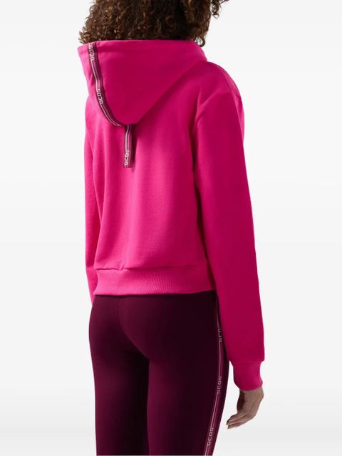 GCDS zip hooded jumpers - Pink