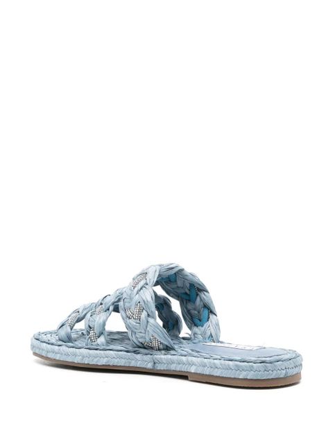 Aquazzura Costiera flat espadrille - Blue