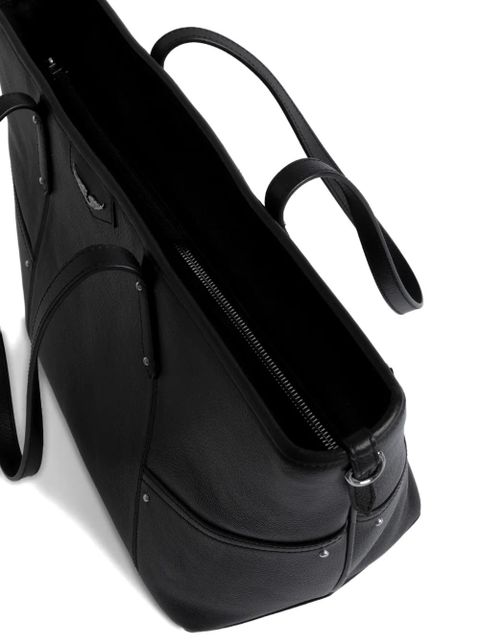 Zadig&Voltaire leather tote bag - Black