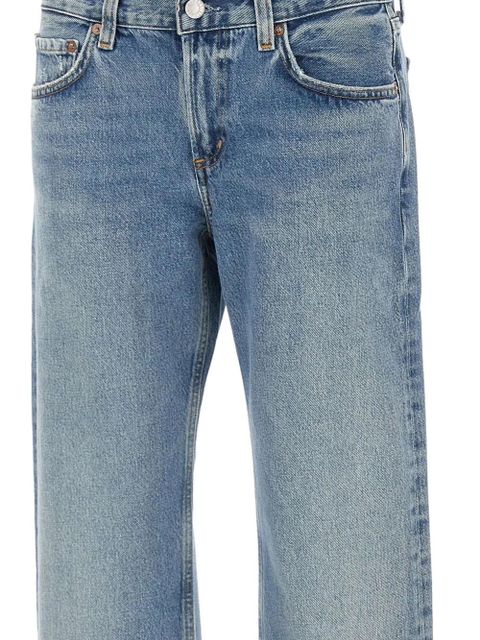 AGOLDE five-pocket cotton jeans - Blue