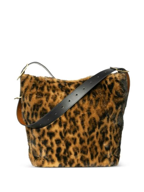 Zadig&Voltaire Jane leopard-print bucket bag - Neutrals - zdjęcie produktu nr 2