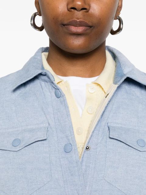 Moncler Grenoble chest-pocket jacket - Blue