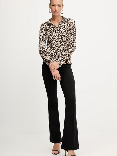 Morgan bluzka damska kolor brązowy wzorzysta TJOSY - zdjęcie produktu nr 2