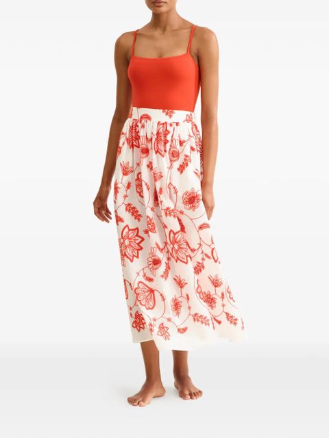 ERES Calie midi skirt - Red - zdjęcie produktu nr 2