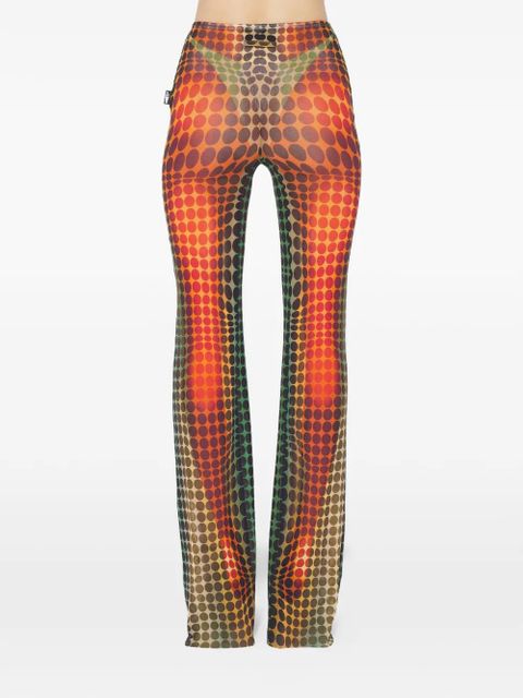 Jean Paul Gaultier Re-edition flared trousers - Yellow