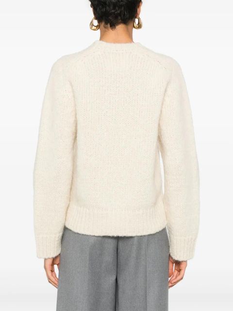 Jil Sander + chunky-knit jumper - Neutrals