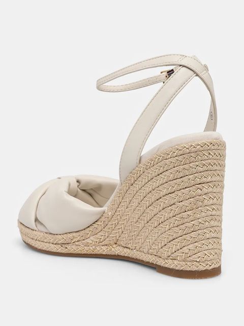 Tommy Hilfiger sandały TH BOW HIGH CORK WEDG