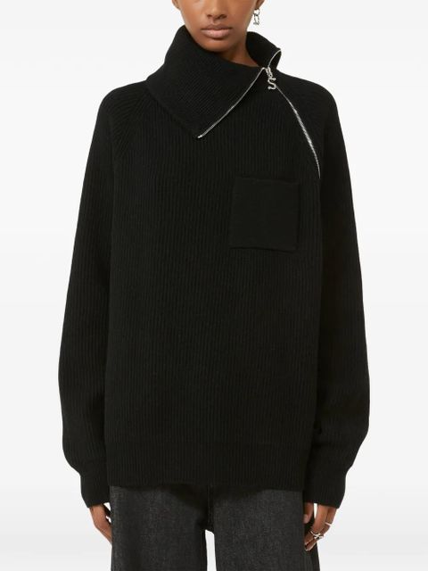 Sportmax zip sweater - Black - zdjęcie produktu nr 2