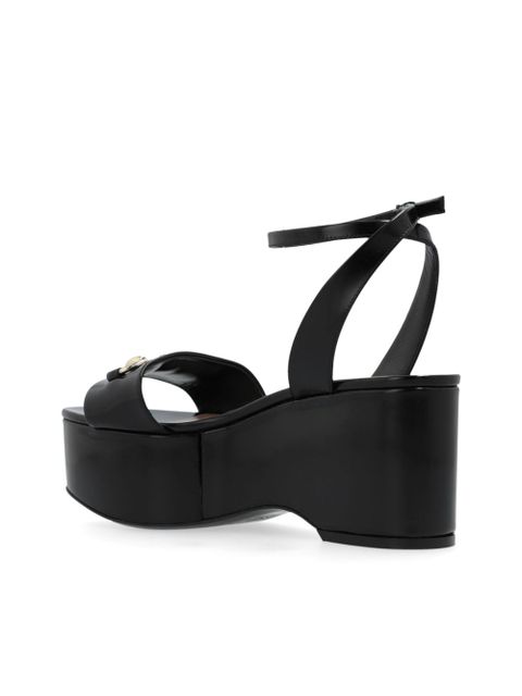 Gucci 80mm Horsebit sandals - Black
