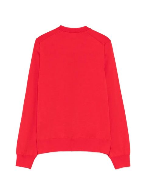 Comme Des Garçons buttoned cardigan - Red - zdjęcie produktu nr 2