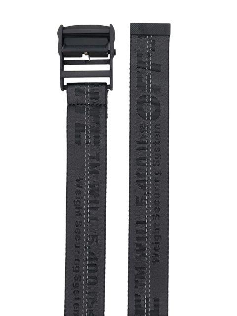Off-White Classic Industrial buckle belt - Black