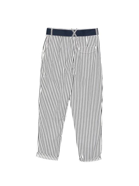 PINKO Modesta striped belted trousers - White - zdjęcie produktu nr 2
