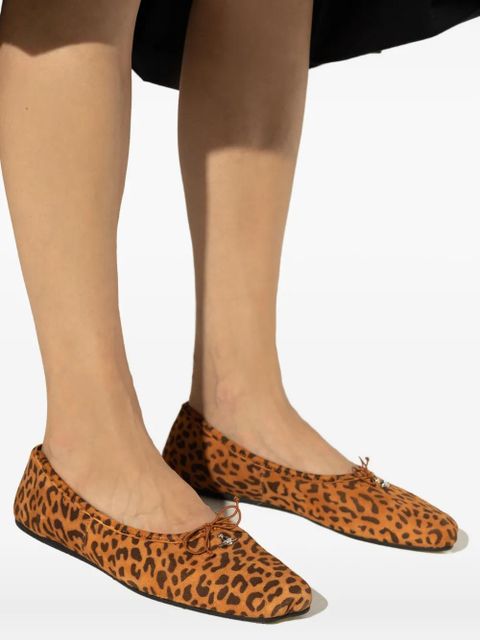 Vivienne Westwood leopard print bow trainers - Brown - zdjęcie produktu nr 2