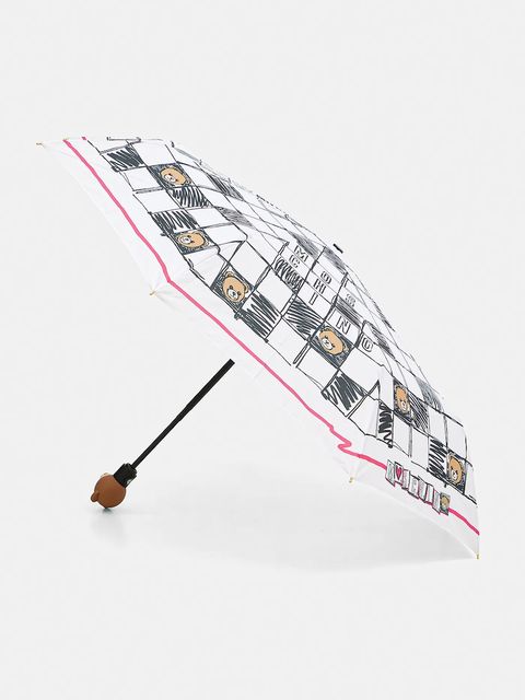 Moschino parasol kolor biały 8620 - zdjęcie produktu nr 1
