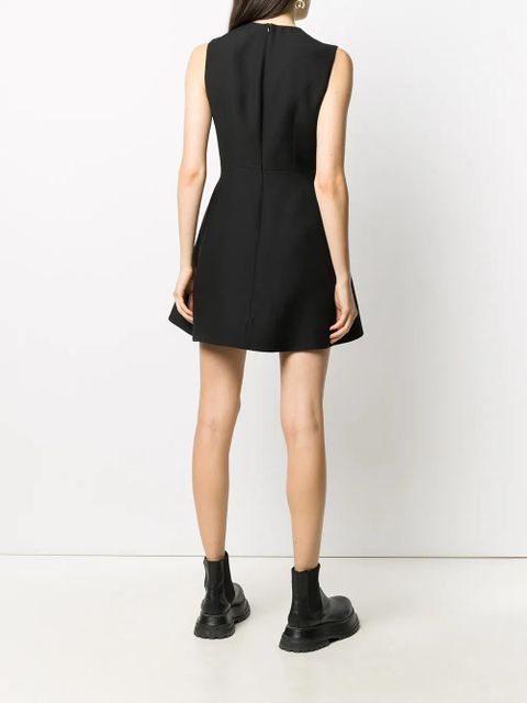 Valentino Garavani sleeveless flared dress - Black