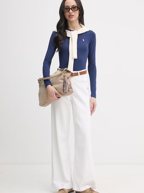 Mos Mosh jeansy wide leg damskie Dara - zdjęcie produktu nr 1