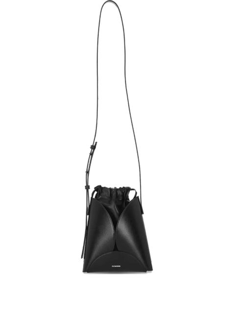 Jil Sander small Curve crossbody bag - Black - zdjęcie produktu nr 1