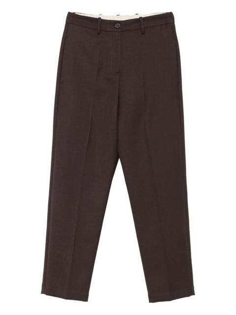 Alysi pleated wool trousers - Brown - zdjęcie produktu nr 1