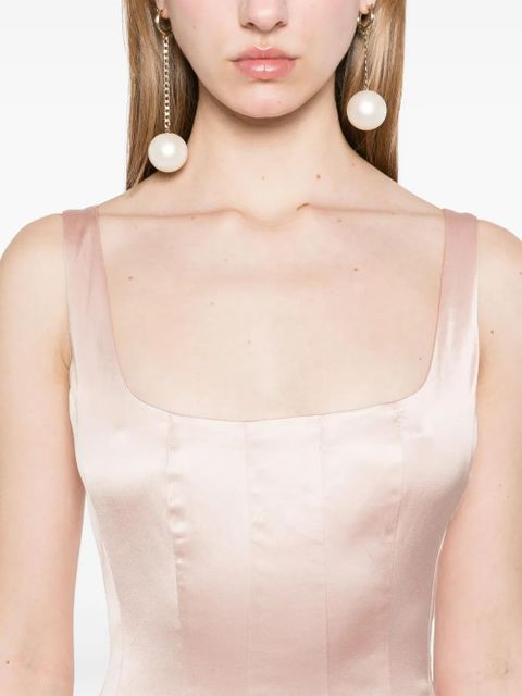 STAUD Wells midi dress - Pink