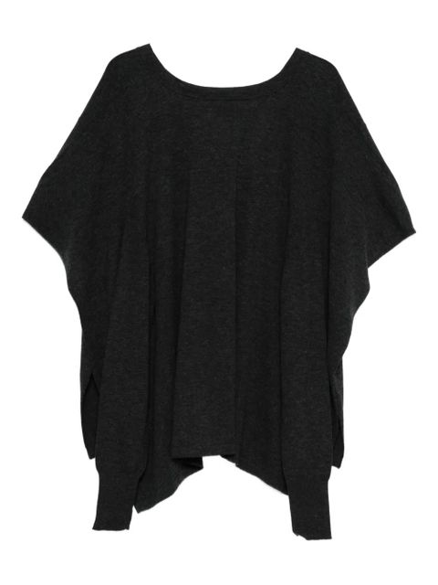 Alysi short-sleeve buttoned cardigan - Grey - zdjęcie produktu nr 2