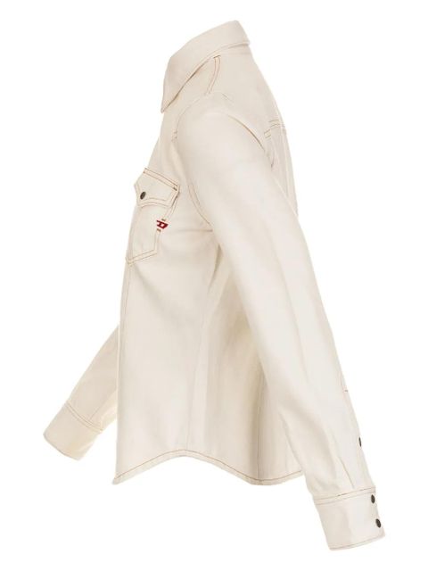 Diesel De-Waves chest-pocket shirt - Neutrals
