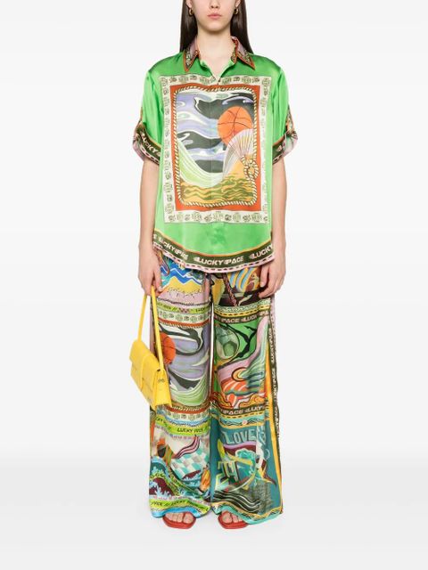 ALEMAIS Lucky Pace trousers - Green - zdjęcie produktu nr 2