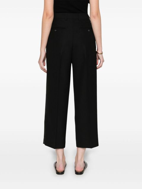 TOTEME pleated trousers - Black