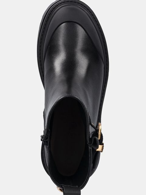 Pinko botki Mia 21 damskie kolor czarny na platformie SD0409P001Z99