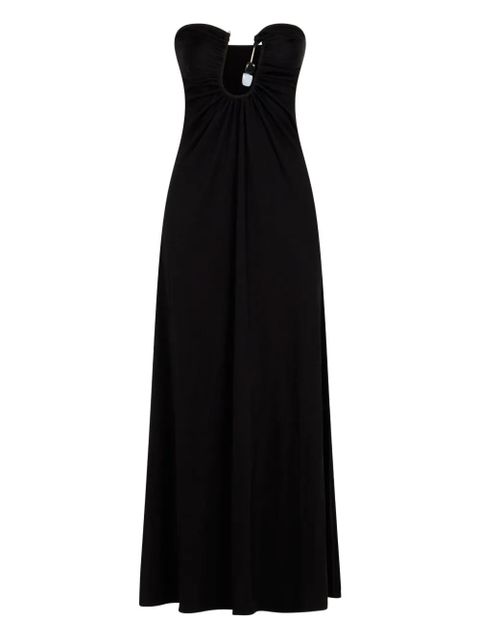Christopher Esber stone-embellished strapless dress - Black - zdjęcie produktu nr 1