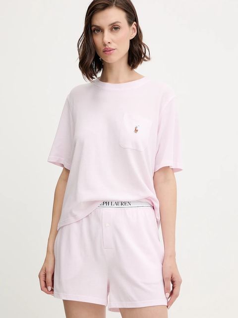 Polo Ralph Lauren piżama damska kolor różowy 4P0205 - zdjęcie produktu nr 1