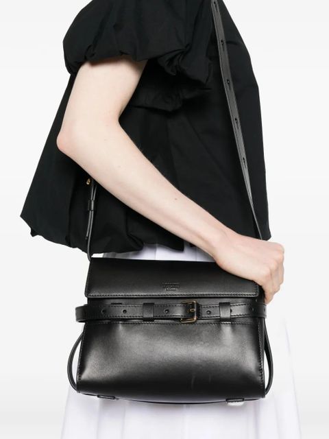 Moschino buckle-strap crossbody bag - Black - zdjęcie produktu nr 2