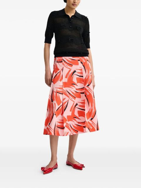 Essentiel Antwerp bow polo top - Black - zdjęcie produktu nr 2