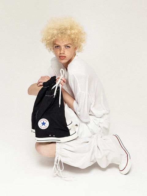 Converse trampki Converse x Vaquera Chuck Taylor All Star Wedge X-HI kolor czarny A17687C